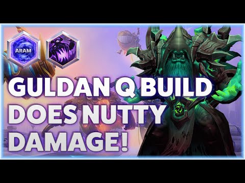 Guldan Horrify - GULDAN Q BUILD DOES NUTTY DAMAGE! - ARAM