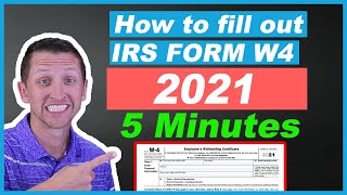 How to fill out IRS Form W4 2021 Fast