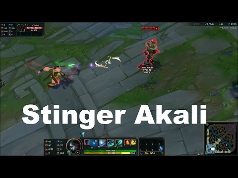 Stinger Akali SkinSpotlight - League of Legends