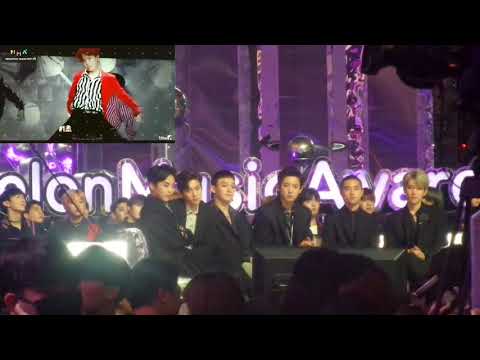 171202 MMA EXO react to Netizen Choice VCR