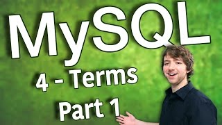 MySQL 4 - Beginner Terms Part 1