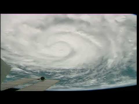 Expedition 67 International Space Station Flyover of Hurricane Ian - Sept. 26, 2022