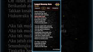 Download lagu Lirik lagu Sampai Menutup Mata||Mahalini||Viral tiktok Terbaru 2024#laguviraltiktok #liriklagu mp3