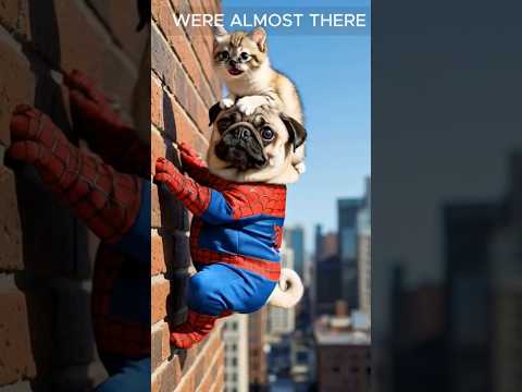 spiderpug #spiderman #pug #dogmeme