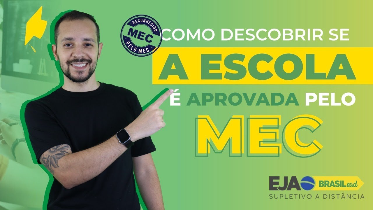 Como saber se uma escola possui APROVAÇÃO no MEC