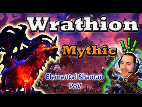 ⚡ Mythic Wrathion First Kill 🔥 8/8M Elemental Shaman PoV ❄️