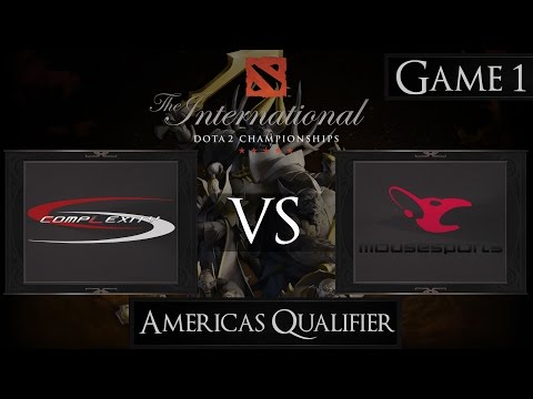 Dota 2 The International 2015 Complexity vs Mousesports