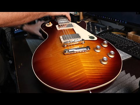 KleshGuitars Unboxing -  60's Gibson Les Paul Standard - Iced Tea Finish