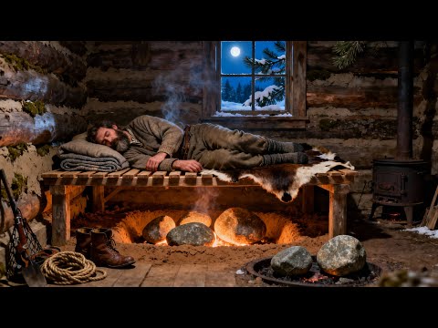 How One Mountain Man's 'Secret' Fire-Heated Rock Method Kept Him Warm All Night Without Burning Wood