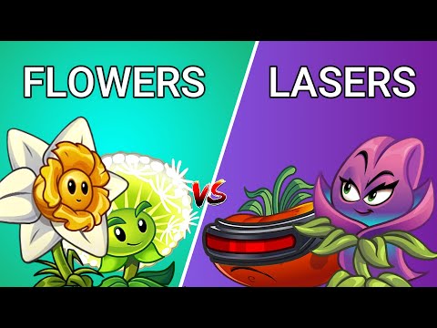 Plants vs Zombies 2 Draftodil & Dandelion VS Hocus Crocus & Ultomato in PvZ 2