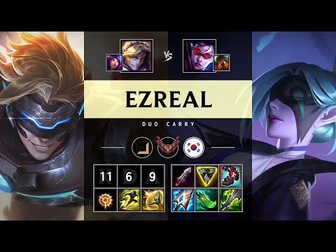 Ezreal ADC vs Vayne - KR Grandmaster Patch 25.20