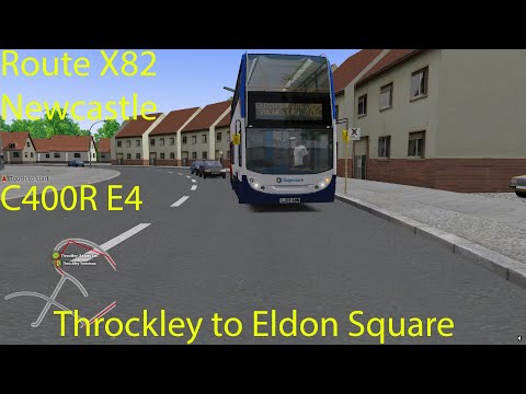 OMSI 2 - Newcastle Route X82, Throckley to Eldon Square (C400R E4)