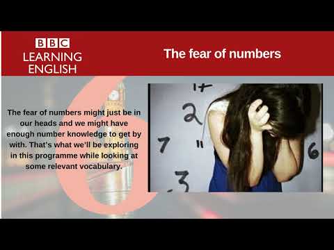 The fear of numbers. | 6 Minute English.