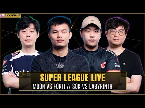 ⚔️ Fortitude vs Moon // LabyRinth vs Sok // FoCuS vs LawLiet 🏆 $32,000 Super League Groupstage