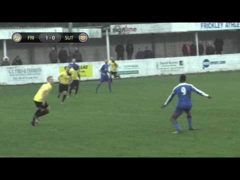 Frickley Athletic 2 v 0 Sutton Coldfield Town 21/1/17 - Highlights