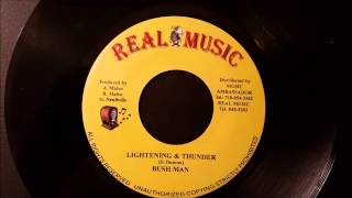 Bushman - Lightning and Thunder - Real Music 7" (Ballistic Affair Riddim)