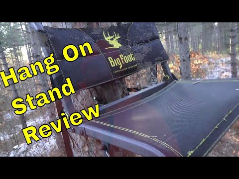 **Product Review**  TearTuff XL Lounger BigFoot Lever Action Hang-Ons, Deer Stand