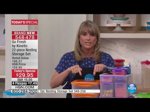 HSN | Kinetic Food Storage Premiere 06.13.2017 - 12 PM