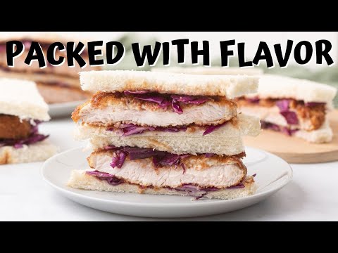 How to make the perfect crispy and tender Japanese KATSU SANDO
