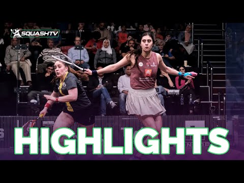 "YOU CAN'T GET BETTER THAN THAT" 🤯 l Evans v El Sherbini | Black Ball Open 2023 | RD2 | HIGHLIGHTS!