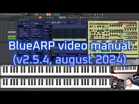 BlueARP arpeggiator video manual, part 1: arpeggiator mode