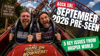 ACCA SBL September 2026 Pre-seen: 5 Key Issues from Hasper World (HW)