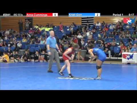 WM 48 KG - RD2 - Anna Cummings (King) vs. Kristi Garr (Gator)