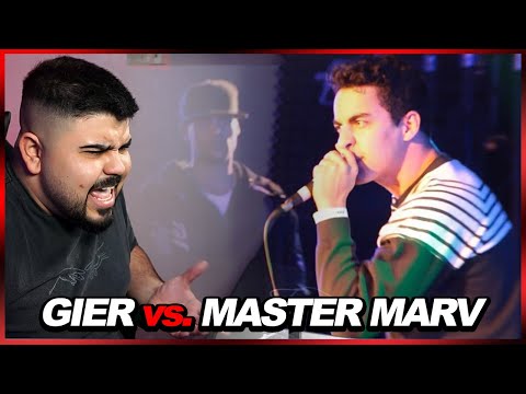 DIESES BATTLE IST KOMISCH !! 😡 GIER vs MASTER MARV bei RAP am MITTWOCH | Reaction
