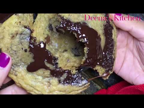 how to make perfect chocolate chip cookies -تعالو تعالو ام الياس اطيب وأسهل طريقة لعمل كوكيز طري وهش