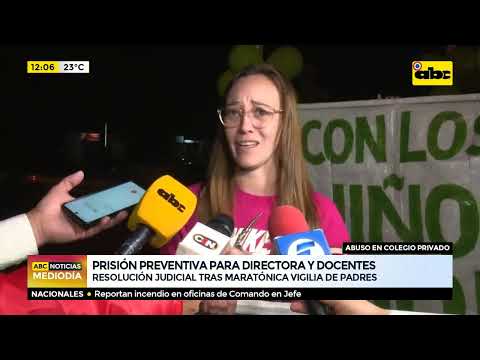 Preventive detention for director and teachers