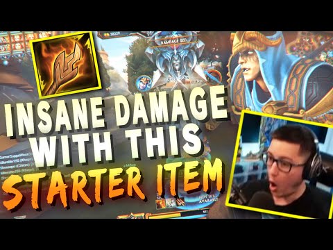 LOKI'S EARLY GAME DAMAGE WITH THIS STARTER ITEM IS INSANE!