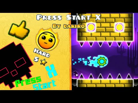 Press Start X   By: dakiro   [No Coin] GD 2.2
