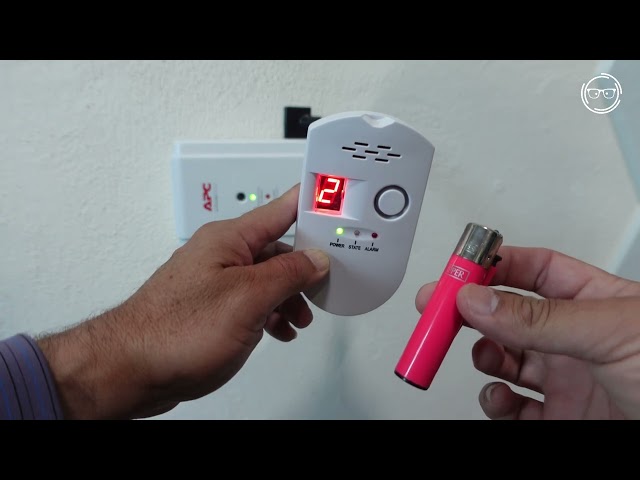 Vídeo relacionado con Firlarm - Detector de Fugas, Alarma de Gas LPG/Gas Natural/Ciudad, Monitor de Gas metano propano butano