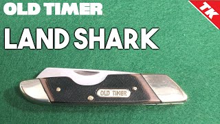 Old Timer 19OT Landshark Easy Open Pocket Knife