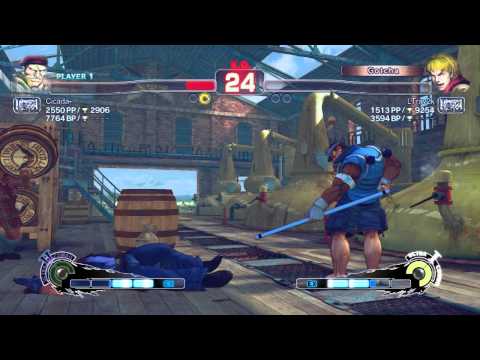USF4 1.04 - Cicada- (Rolento) vs LTrav2k (Ken)