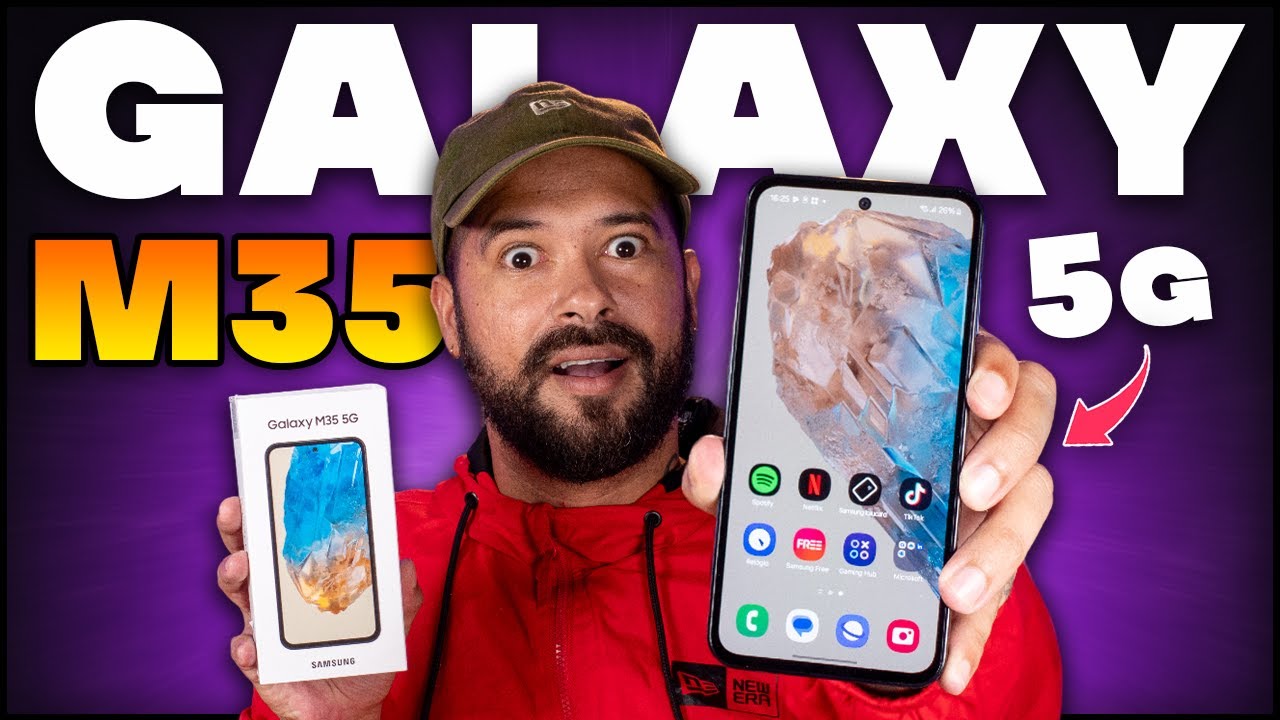 O NOVO GALAXY M35 tá COMPLETO e com um PREÇO BACANA! 🤩