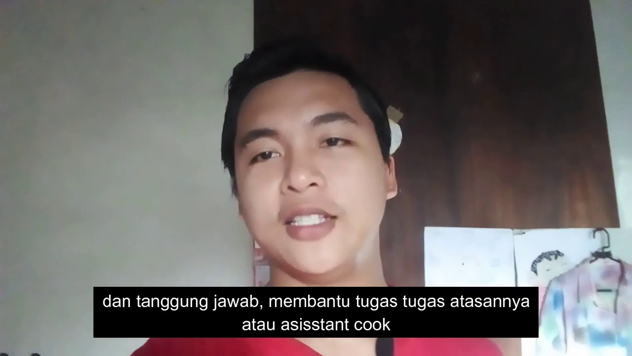 BELAJAR TUGAS TUGAS COOK HELPER || Belajar Bareng Jayus( BEBAJAY)