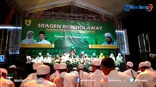 Ribuan Jamaah Ikuti Sragen Bersholawat Bersama Habib Syech bin Abdul Qadir Assegaf