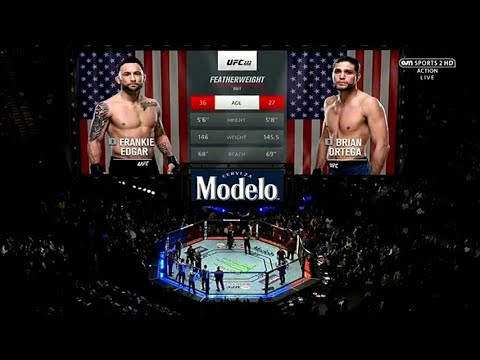 Frankie Edgar vs Brian Ortega full fight