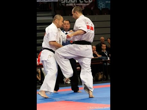 Valeri Dimitrov vs. Kazuhito Yamada Final Oyama Memorial Kyokushin Tournament 2014