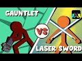 Supreme Duelist Stickman Animation Gauntlet Vs Laser Sword