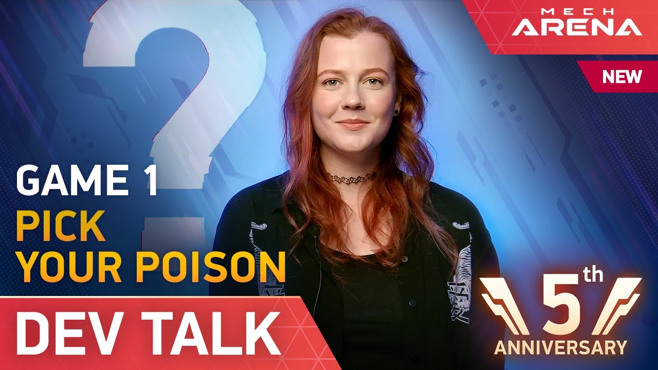 Mech Arena 5th Anniversary Dev Talk Game 1 | Pick Your Poison