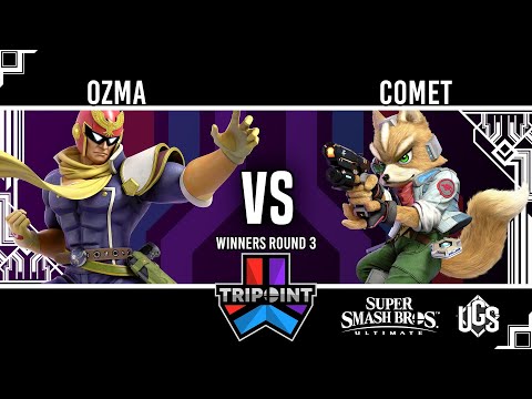 Tripoint Smash 130 - Winners Round 3 - Ozma(Captain Falcon) Vs. Comet(Fox)