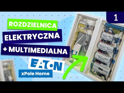 Rozdzielnica elektryczna w domu 35m/2 | Eaton KLV xPole Home odc. 1