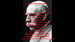 Download lagu Elgar The Apostles - BBC Symphony Orchestra - Gennady Rozhdestvensky (RFH, 1982) mp3