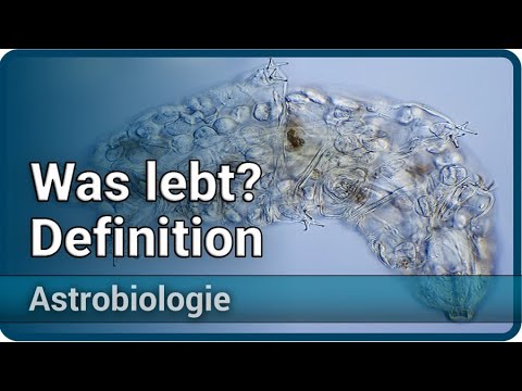 Was lebt? Probleme der Definition Leben vs. toter Materie • Astrobiologie (1) | Aleksandar Janjic
