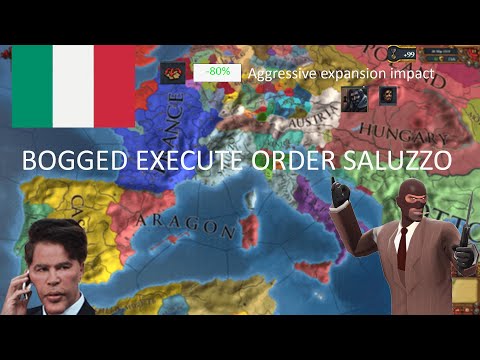 EU4 Saluzzo to Italy Speedrun Bogged Edition / Italy Guide
