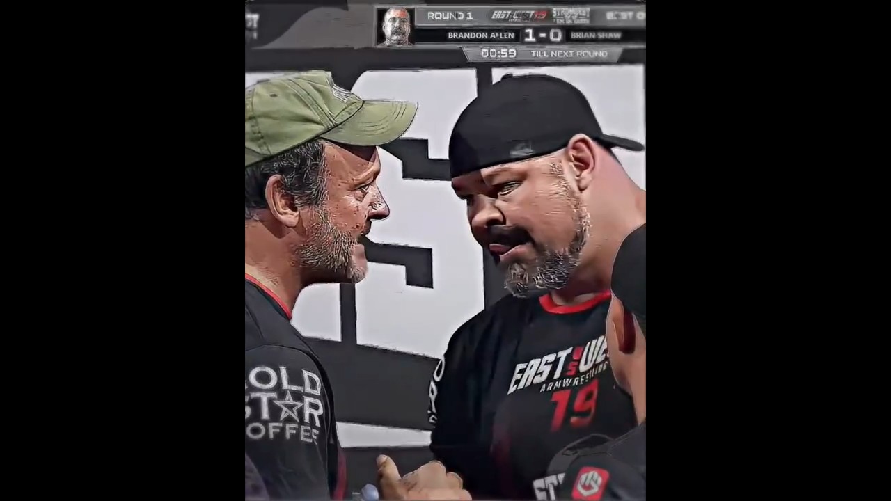 Devon taught brian shaw lesson #armwrestling #devonlarrat #viralshorts #edit