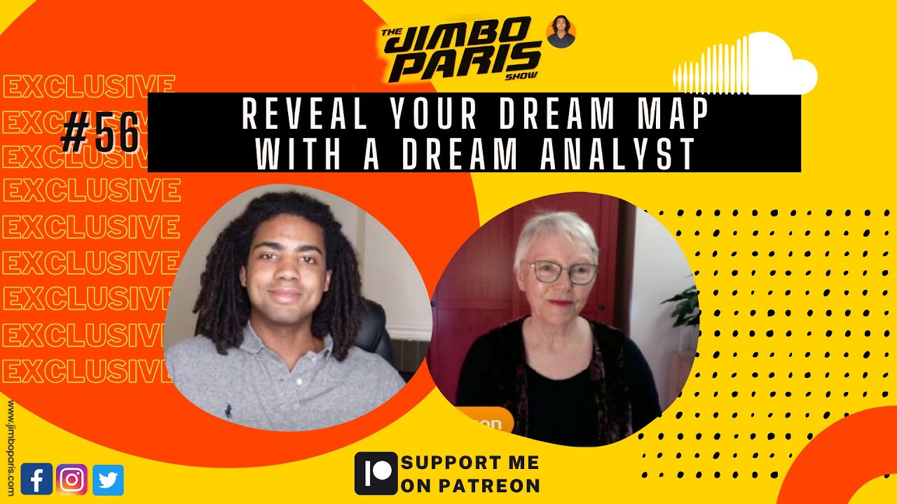Jimbo Paris Show #56 – Reveal your Dream Map with a Dream Analyst (Jane Teresa Anderson)