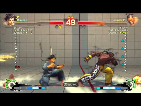 SSF4AE 2012 P.I.E Sci (Dee Jay) VS gozuso (Makoto)